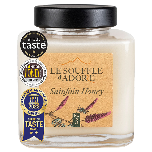 Sainfoin Honey 500 - "Best Organic Sainfoin Honey 500g"